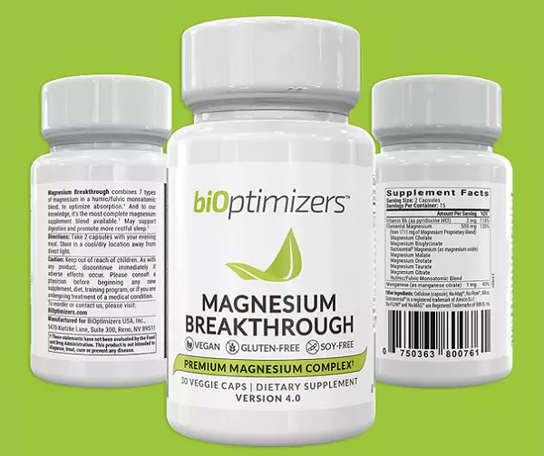 BiOptimizers Magnesium Breakthrough Details