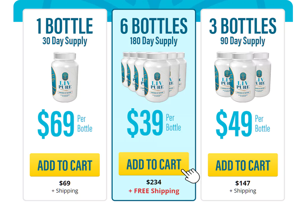Liv Pure Pricing