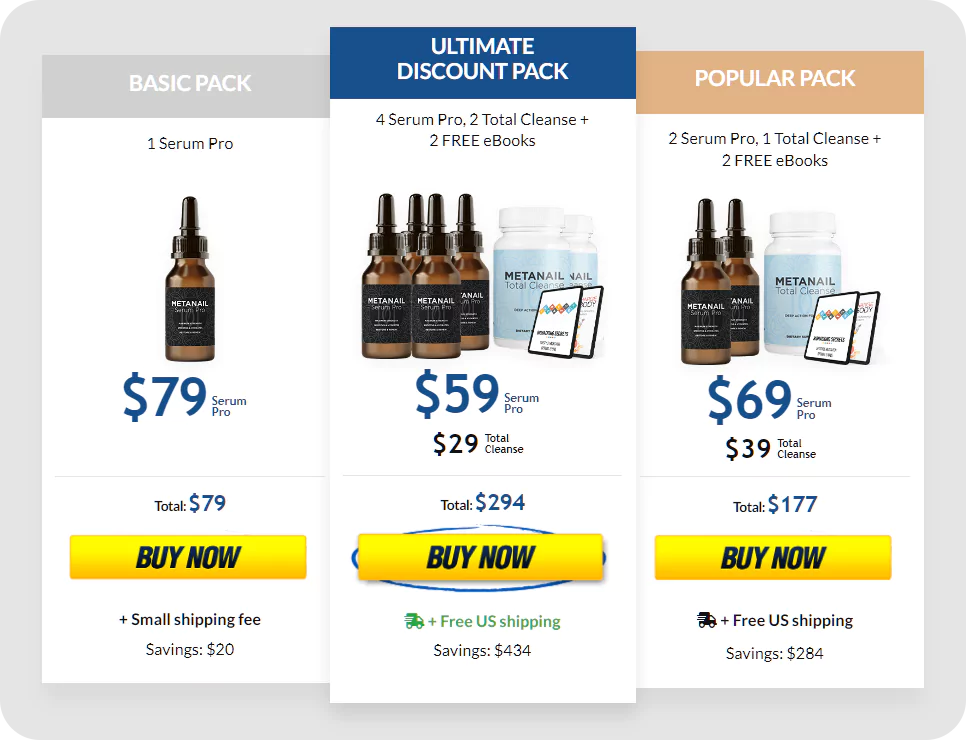 Meta Nail Serum Pro Pricing