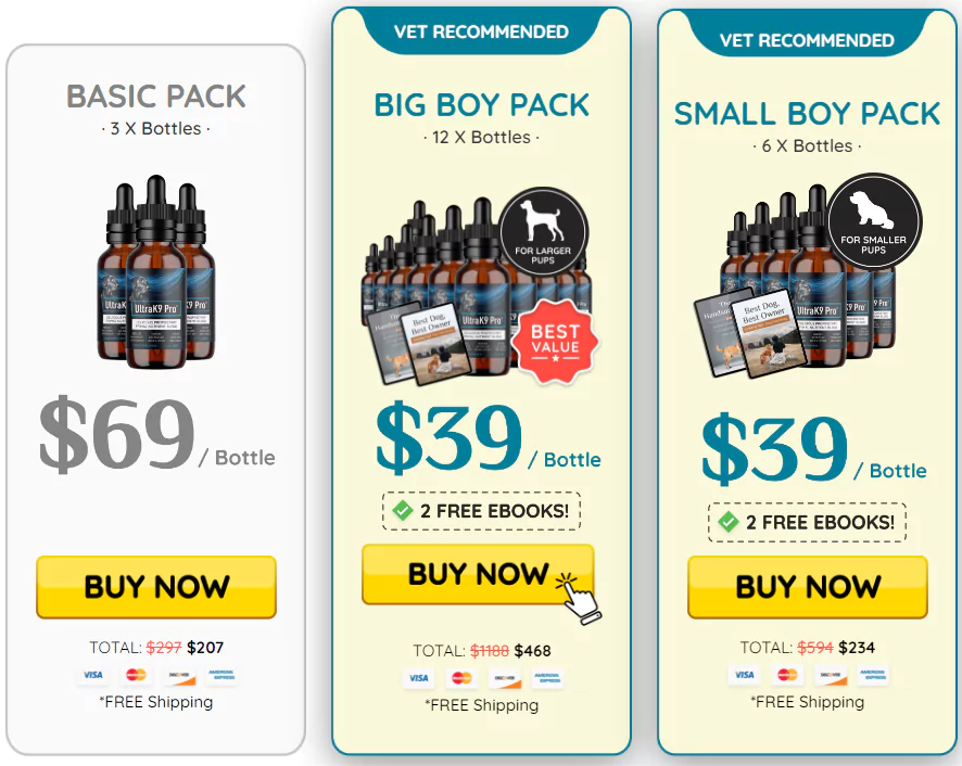 UltraK9 Pro Pricing