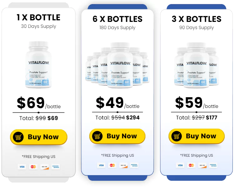 Vital Flow Pricing